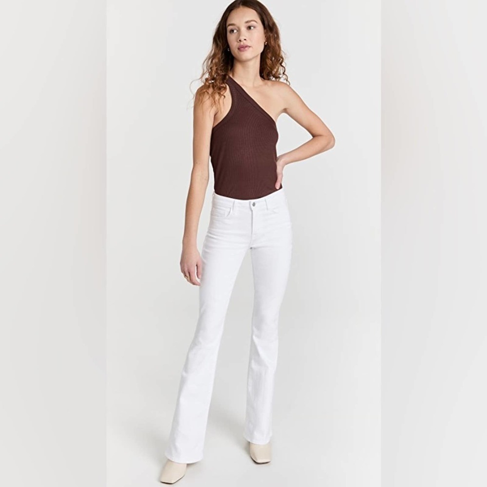 NWT L'AGENCE Sophie High Rise Flare size 28